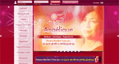 Desktop Screenshot of angelique.fr